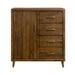 Malibu Chest in Walnut - Tony’s Furniture Store & Linen (GA) - Multi Location