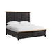 Montrose Storage Bed in Espresso & Brown - Tony’s Furniture Store & Linen (GA) - Multi Location