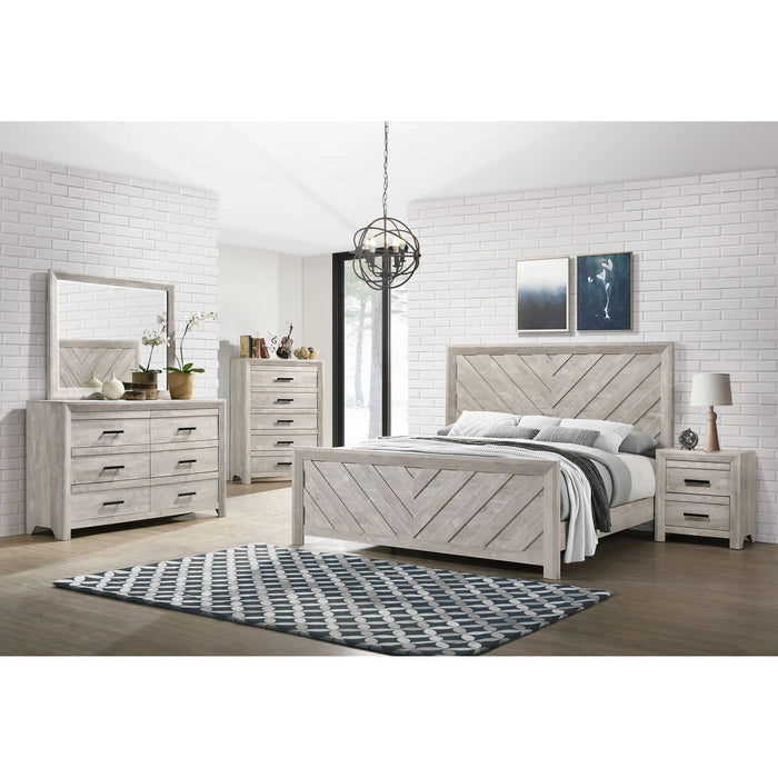 Ellen Panel Bedroom Set in White - Tony’s Furniture Store & Linen (GA) - Multi Location