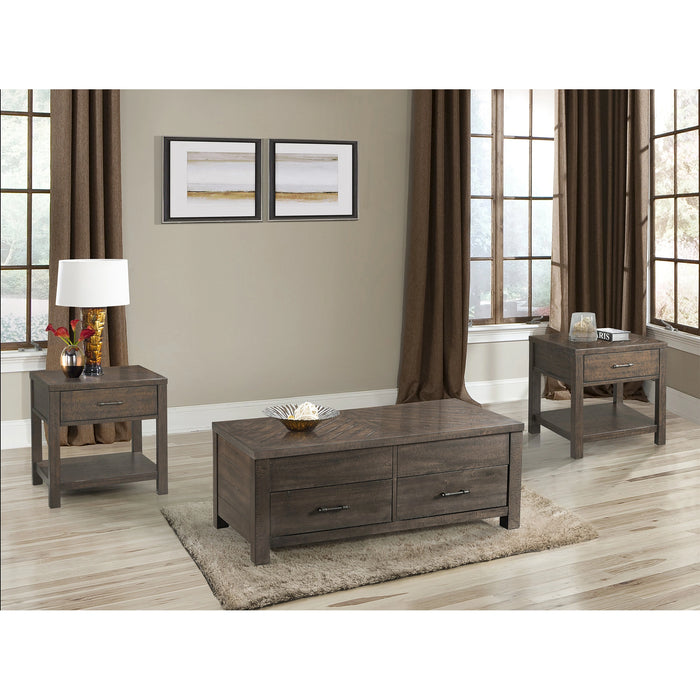 Jax Occasional Table Set in Cherry - Tony’s Furniture Store & Linen (GA) - Multi Location