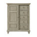 Whit-Ash 5-Drawer Door Chest in Light Grey - Tony’s Furniture Store & Linen (GA) - Multi Location