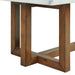 Morris 2PC Occasional Marble Table Set in White - Tony’s Furniture Store & Linen (GA) - Multi Location