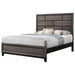 Crown Mark Akerson King Panel Bed in Grey - Tony’s Furniture Store & Linen (GA) - Multi Location