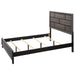 Crown Mark Akerson King Panel Bed in Grey - Tony’s Furniture Store & Linen (GA) - Multi Location