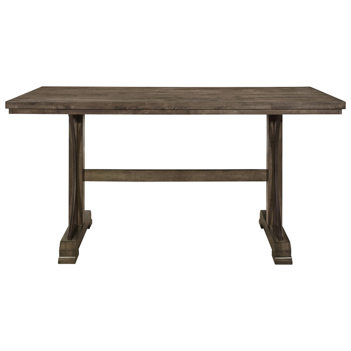 Crown Mark Quincy Rectangular Counter Height Table in Light Brown 2831T-3671-TOP - Tony’s Furniture Store & Linen (GA) - Multi Location