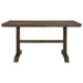 Crown Mark Quincy Rectangular Counter Height Table in Light Brown 2831T-3671-TOP - Tony’s Furniture Store & Linen (GA) - Multi Location