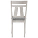 Crown Mark Maribelle Side Chair in Chalk/Grey 2158CG-S (Set of 2) - Tony’s Furniture Store & Linen (GA) - Multi Location