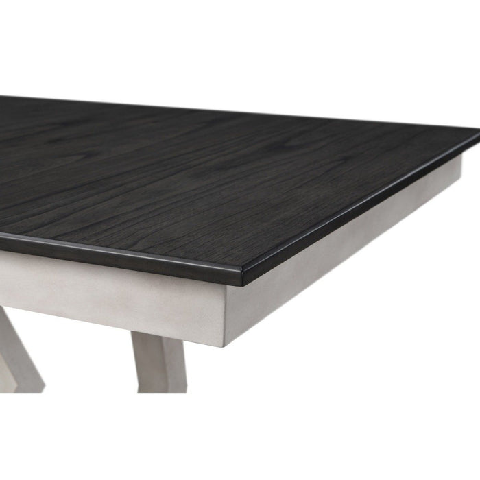 Crown Mark Maribelle Rectangular Dining Table in Chalk/Grey - Tony’s Furniture Store & Linen (GA) - Multi Location