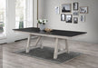 Crown Mark Maribelle Rectangular Dining Table in Chalk/Grey - Tony’s Furniture Store & Linen (GA) - Multi Location