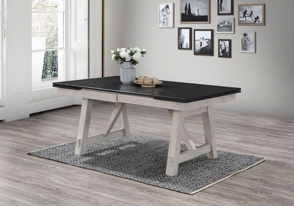 Crown Mark Maribelle Rectangular Dining Table in Chalk/Grey - Tony’s Furniture Store & Linen (GA) - Multi Location