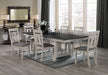 Crown Mark Maribelle Rectangular Dining Table in Chalk/Grey - Tony’s Furniture Store & Linen (GA) - Multi Location