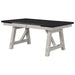 Crown Mark Maribelle Rectangular Dining Table in Chalk/Grey - Tony’s Furniture Store & Linen (GA) - Multi Location