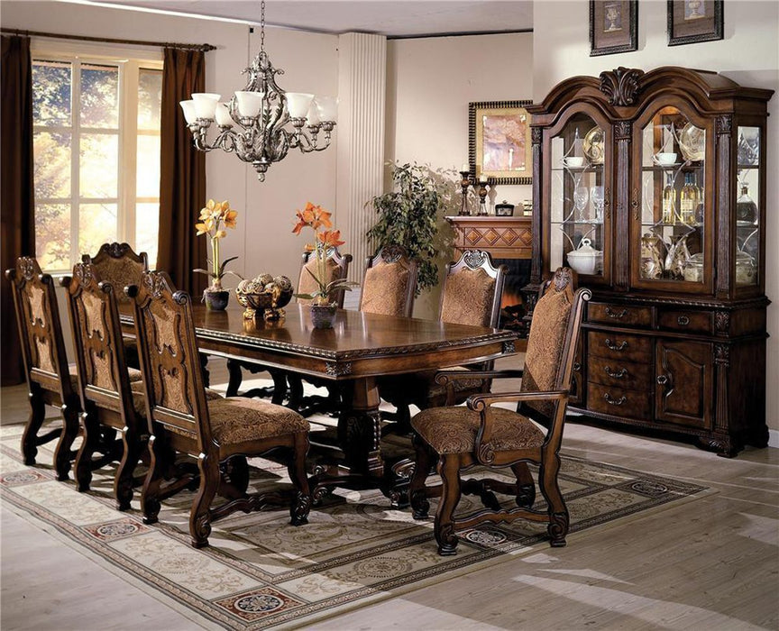 Crown Mark Neo Renaissance Buffet with Hutch in Warm Brown 2400BH - Tony’s Furniture Store & Linen (GA) - Multi Location