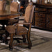 Crown Mark Neo Renaissance Dining Arm Chair in Warm Brown (Set of 2) 2401A - Tony’s Furniture Store & Linen (GA) - Multi Location