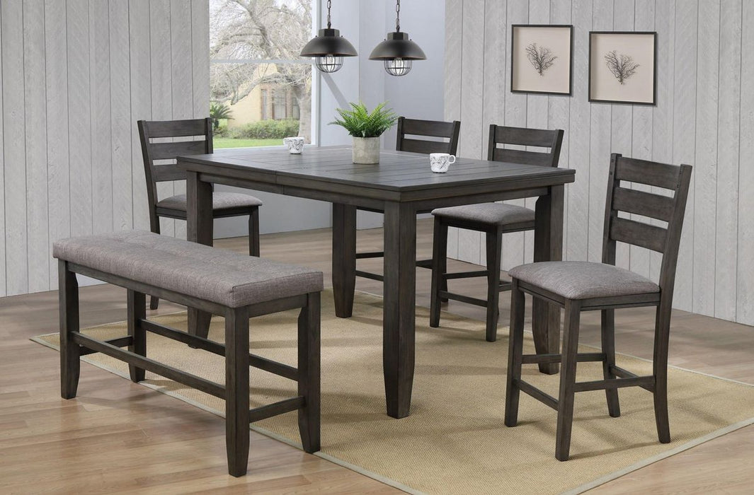 Crown Mark Bardstown Counter Height Chair (Set of 2) in Gray 2752GY-S-24 - Tony’s Furniture Store & Linen (GA) - Multi Location