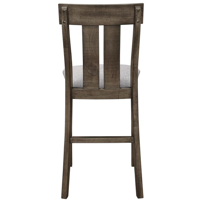 Crown Mark Quincy Counter Height Chair (Set of 2) in Light Brown 2831S-24 - Tony’s Furniture Store & Linen (GA) - Multi Location