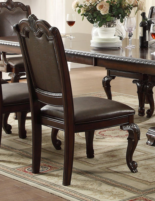 Crown Mark Kiera Dining Side Chair in Rich Brown (Set of 2) 2150S - Tony’s Furniture Store & Linen (GA) - Multi Location